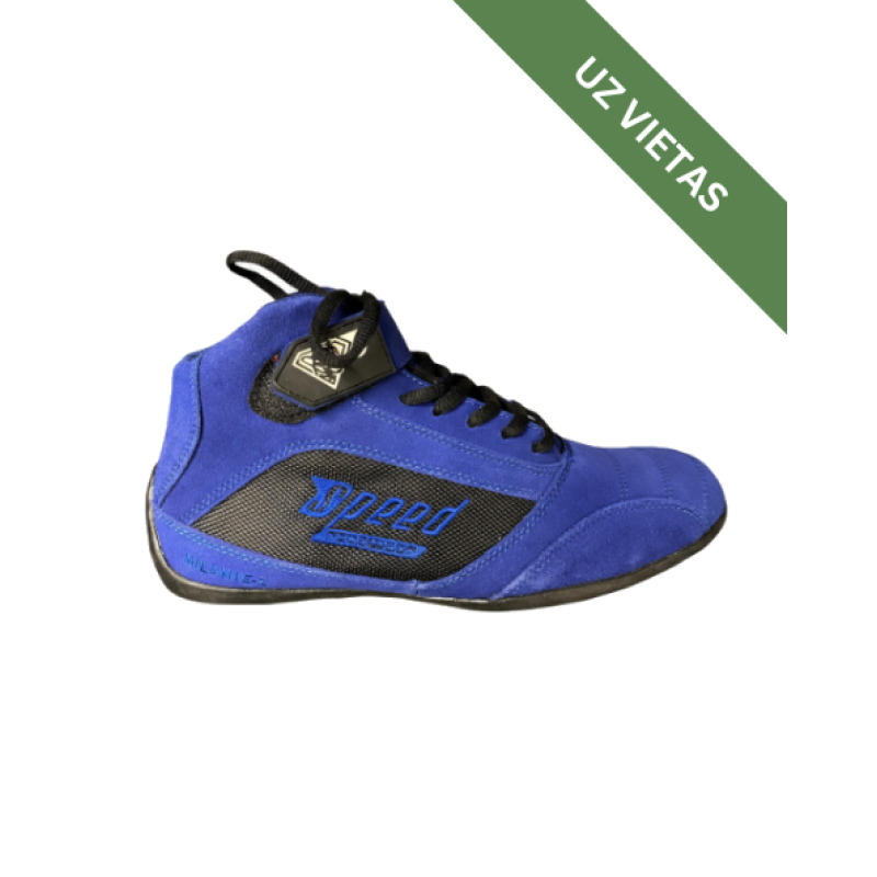 Kartinga apavi - Speed Karting Shoes Milan KS-2 - Racewear - Blue
