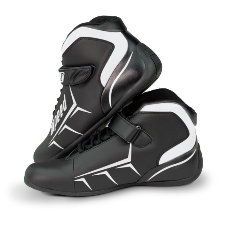 Katinga apavi - Speed Karting Shoes Rome 2.0 - Racewear - Black/White
