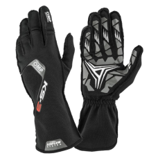 Kartinga cimdi - OMP Karting Gloves KS-3 - Racewear - Black