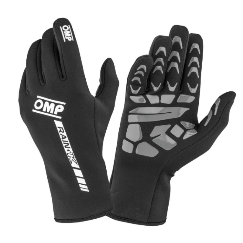 Kartinga cimdi - OMP Rain Karting Gloves RAIN-K - Racewear - Black