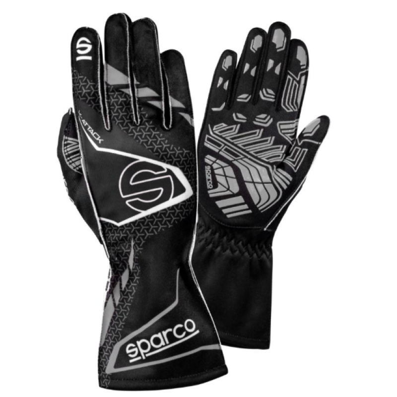 Kartinga cimdi - Sparco Karting Gloves K-Attack - Racewear - Black/Grey