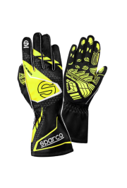 Kartinga cimdi - Sparco Karting Gloves K-Attack - Racewear - Black/Yellow