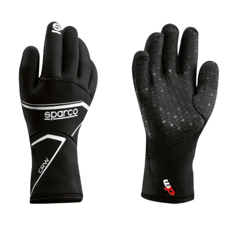 Kartinga cimdi - Sparco Rain Karting Gloves CSW - Racewear - Black