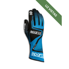 Kartinga cimdi - Sparco Karting Gloves RUSH - Racewear - Blue - Size 12