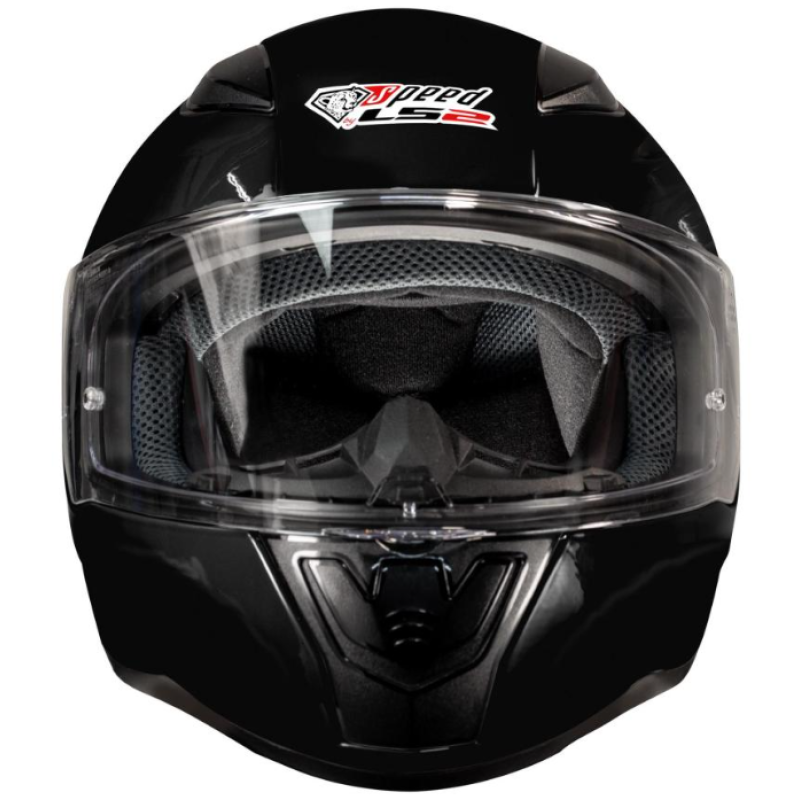 Kartinga ķivere - Full face Helmet Speed by LS2 - Racewear - Black Gloss