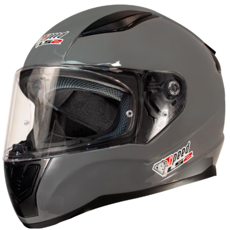Kartinga ķivere - Full face Helmet Speed by LS2 - Racewear - Grey
