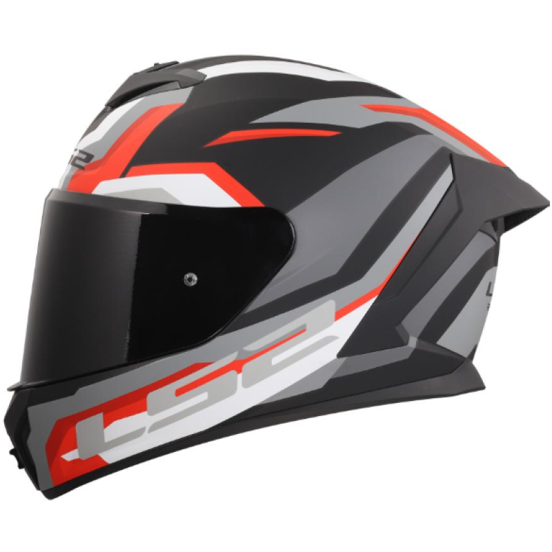 Kartinga ķivere - Full face Helmet - Speed by LS2 Rapid III FF820 Hyper Helmet - Racewear - Black/Red