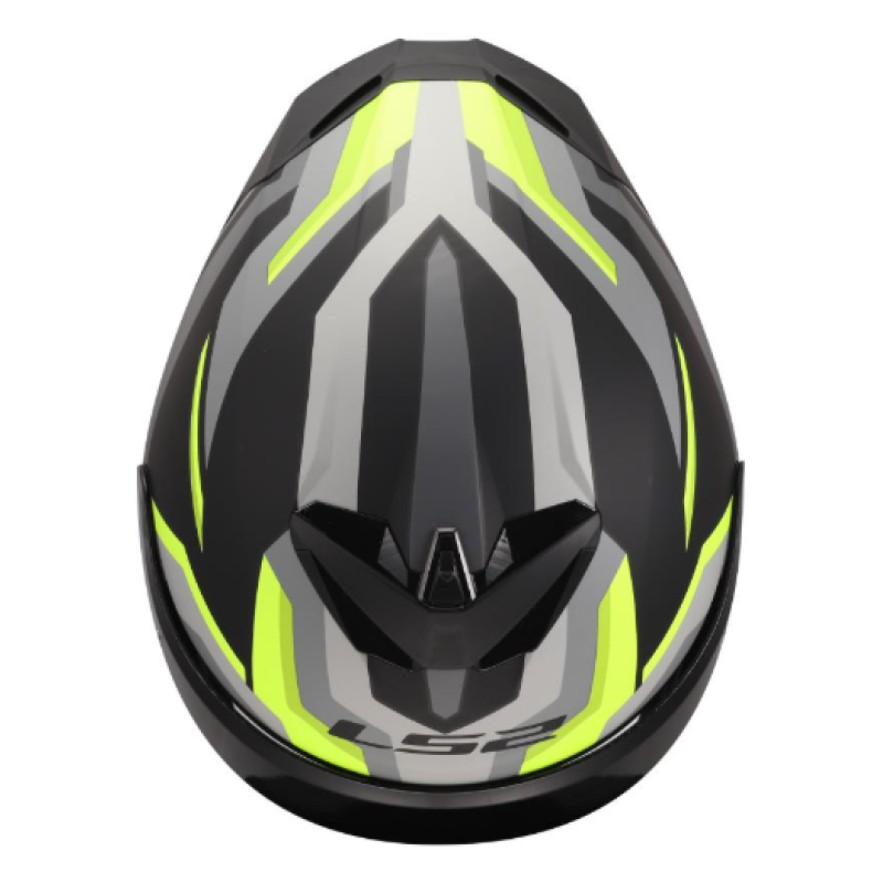 Kartinga ķivere - Full face Helmet - Speed by LS2 Rapid III FF820 Hyper Helmet - Racewear - Black/Yellow