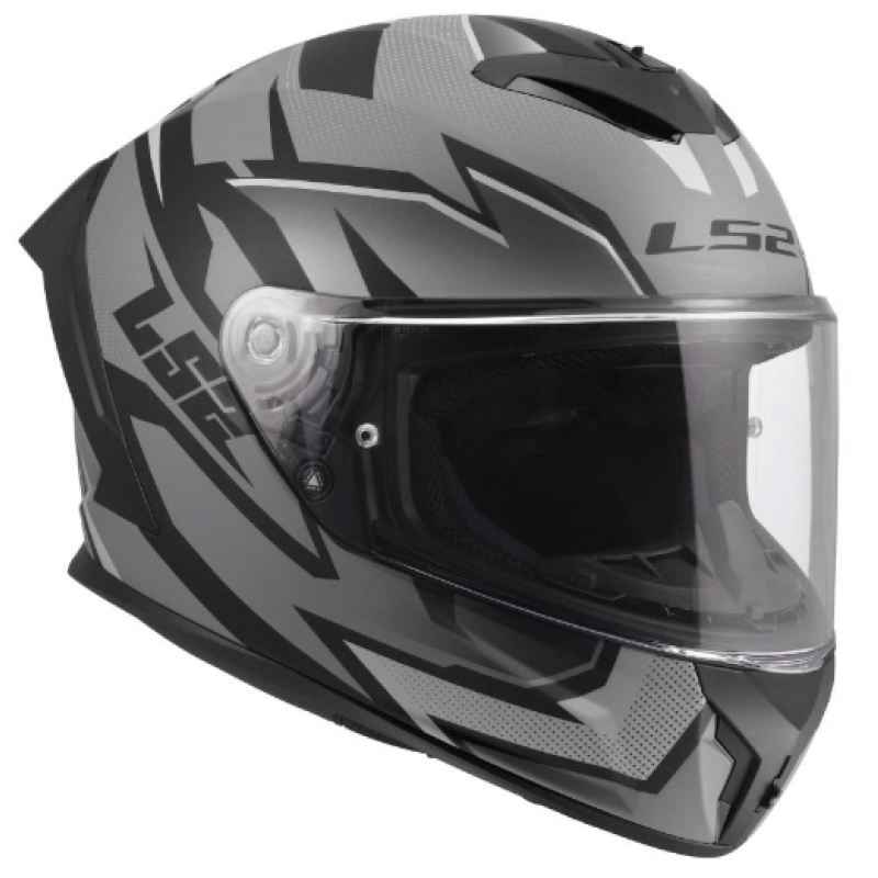 Kartinga ķivere - Full face Helmet - Speed by LS2 Rapid III FF820 XTREM Helmet - Racewear - Grey/Black