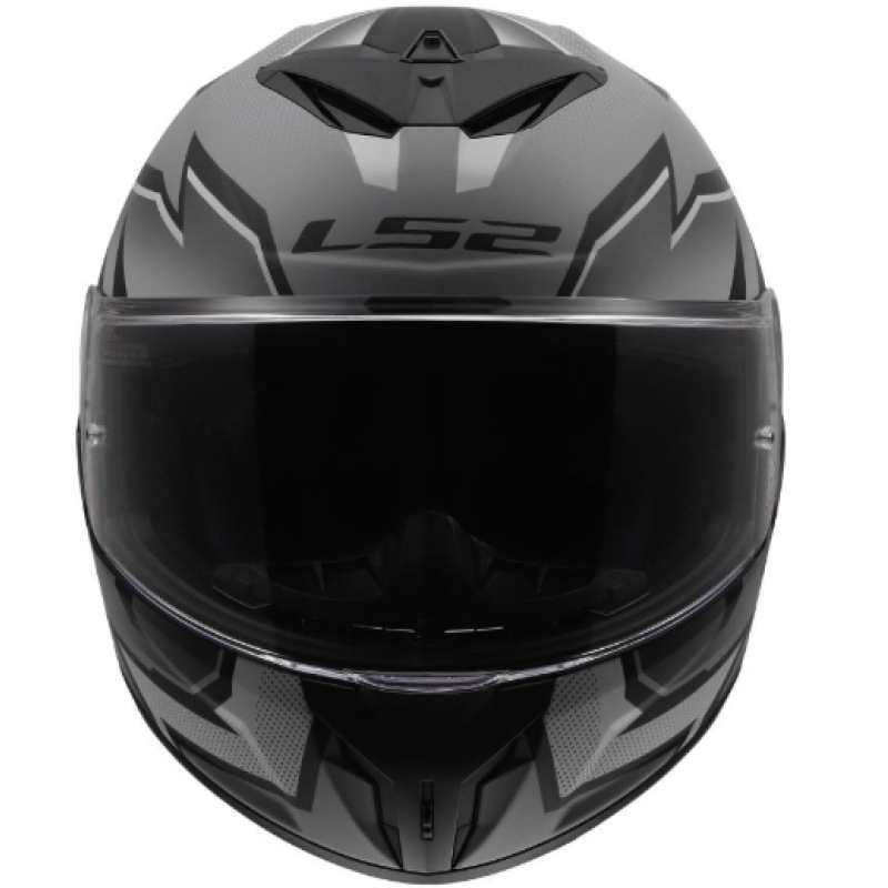 Kartinga ķivere - Full face Helmet - Speed by LS2 Rapid III FF820 XTREM Helmet - Racewear - Grey/Black