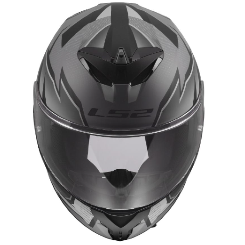 Kartinga ķivere - Full face Helmet - Speed by LS2 Rapid III FF820 XTREM Helmet - Racewear - Grey/Black