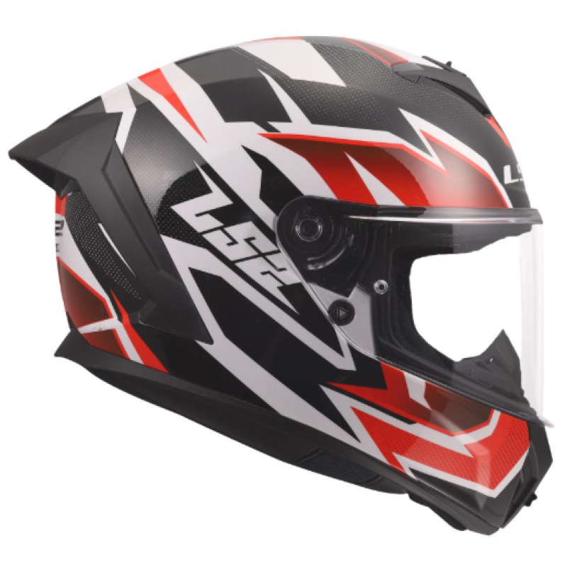 Kartinga ķivere - Full face Helmet - Speed by LS2 Rapid III FF820 XTREM Helmet - Racewear - Black/Red/White