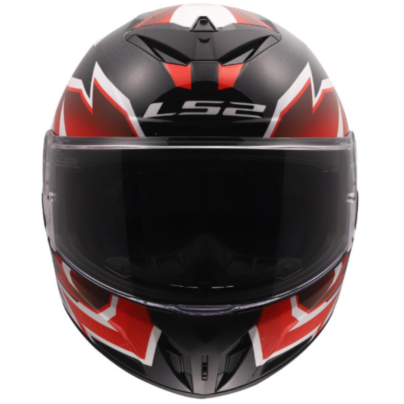 Kartinga ķivere - Full face Helmet - Speed by LS2 Rapid III FF820 XTREM Helmet - Racewear - Black/Red/White