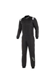 Kartinga kombinezons - Alpinestars Kart Suit KMX-9 V3 - Racewear - Black/White 