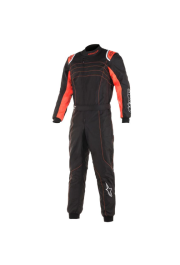 Kartinga kombinezons - Alpinestars Kart Suit KMX-9 V3 - Racewear - Black/Red