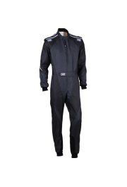 Kartinga kombinezons - OMP Kart Suit KS-3X - Racewear - Black/Grey