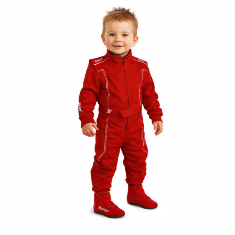 Bērnu kartinga kombinezons - Speed Kid Kart Suit DAYTONA 2.0 - Racewear - Red