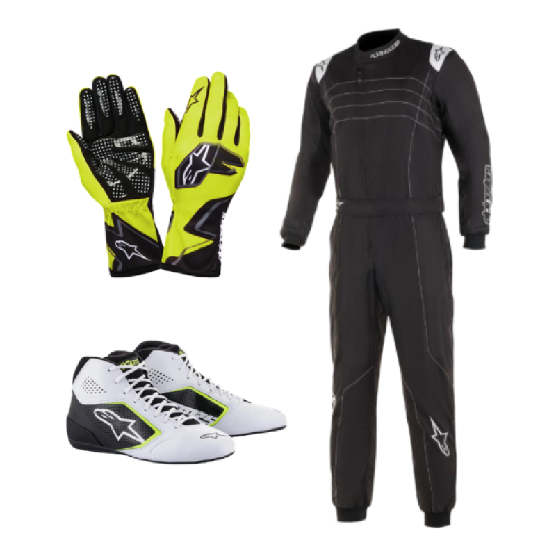 Alpinestars ekipējuma komplekts - Alpinestars Race-Ready Kit - Black/Yellow