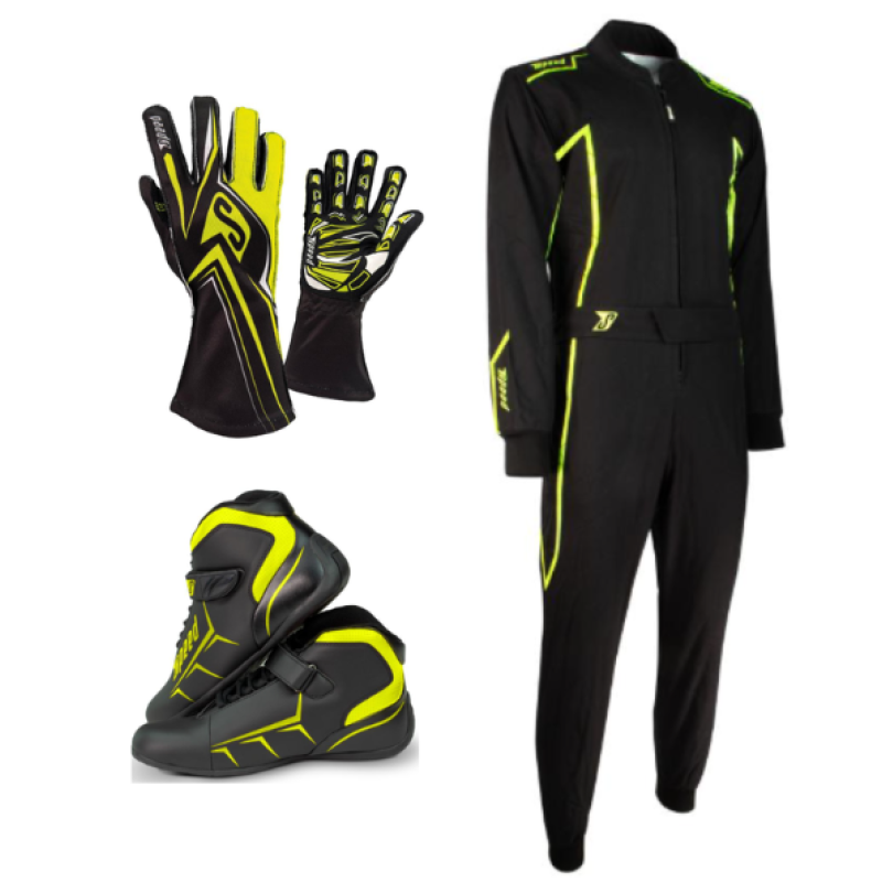 Speed Racewear ekipējuma komplekts - Speed Racewear Starter Kit - Black/ Yellow  