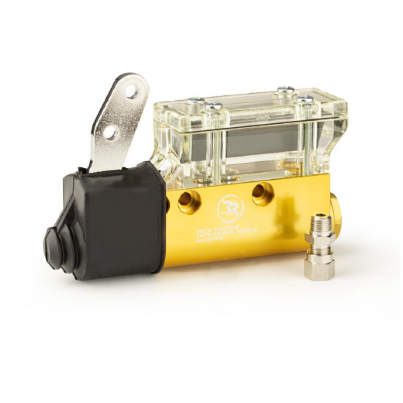 Bremžu sūknis ar rezervuāru - Brake pump with reservoir - Gold - Kartingu rezerves daļas