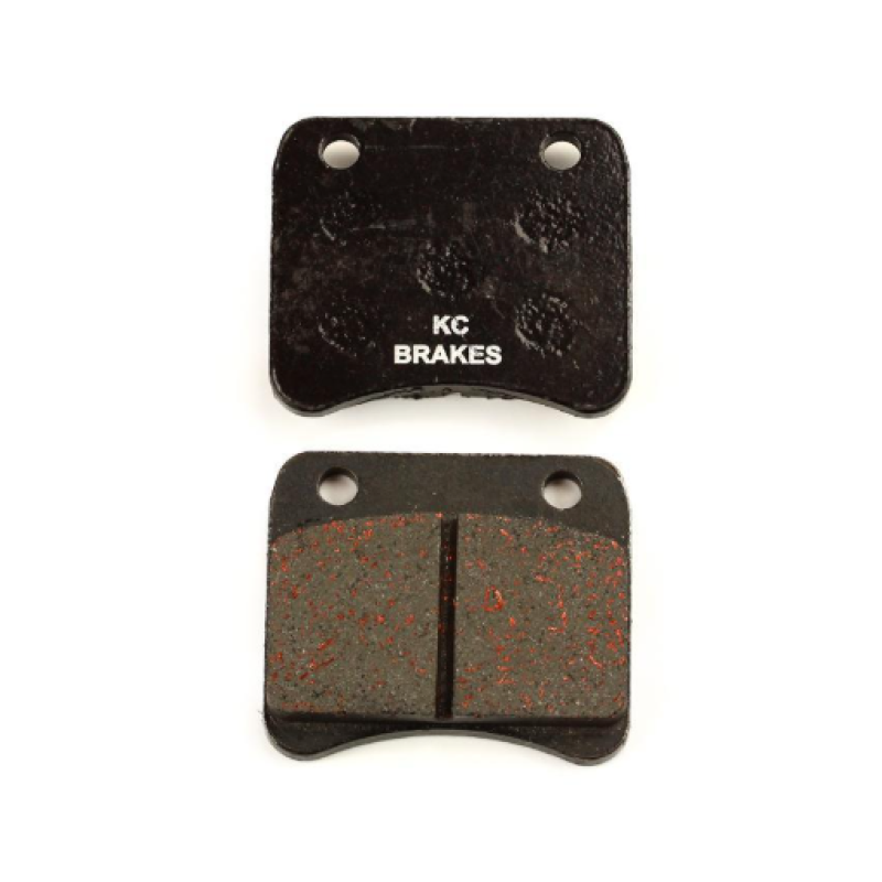 Bremžu kluči - Brake pad 59,5 x 51,5 x 10 mm KC55/100/200 - Hard - Kartingu rezerves daļas- Black