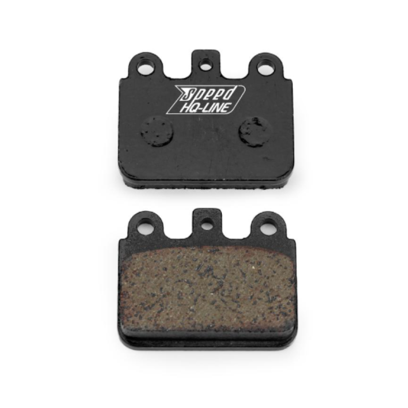 Aizmugurējie bremžu kluči kartingam - Brake pad rear 58 X 48.5 x 12 mm MA20/21 Hard - Black