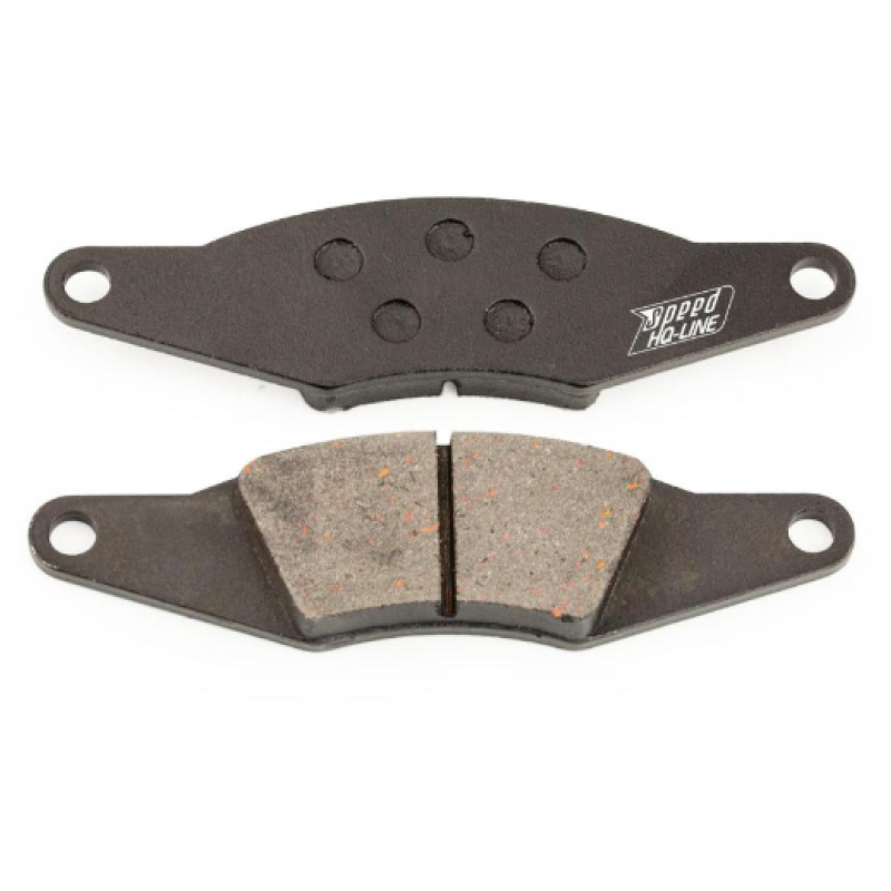 Bremžu kluči - Brake pad for RiMO hydraulic brake 145 x 40 x 12 mm - Hard - Black