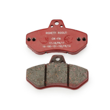 Bremžu kluči - Brake pad mechanical + hydraulic brake CIK-FIA 90 x 54 x 13 mm - Soft - Red