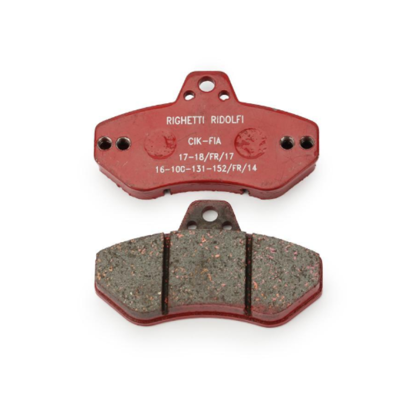 Bremžu kluči - Brake pad mechanical + hydraulic brake CIK-FIA 90 x 54 x 13 mm - Soft - Red