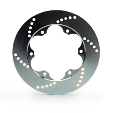 Bremžu disks 210 × 8 mm, pilns, perforēts - Brake disk 210 x 8 mm full, perforated