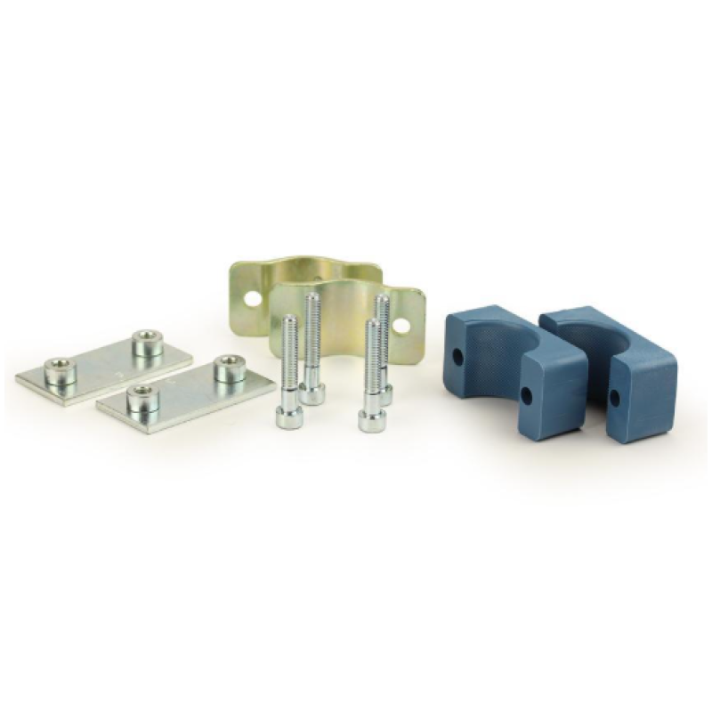 Cauruļu skavu komplekts Ø32 mm caurulei (2 gab.) - Pipe clamp set for tube 32 mm (2pcs.) (251254)