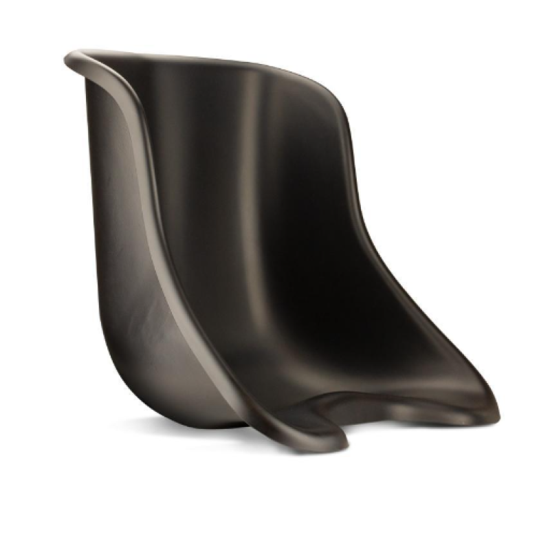 Tillet sēdeklis vakuumformēts, melns, bez pārklājuma - Tillet seat vacuum formed, not covered - Black - Size XXL - Kartingu rezerves daļas