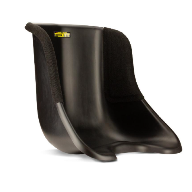 Tillett sēdeklis vakuumformēts, 1/4 pārklāts - Tillett seat vacuum formed 1/4 covered - Black - Size XXL - Kartingu rezerves daļas