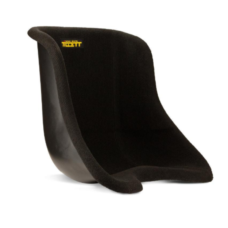 Tillet sēdeklis vakuumformēts, pilnībā pārklāts - Tillet seat vacuum formed fully covered - Black - Size XXL - Kartingu rezerves daļas