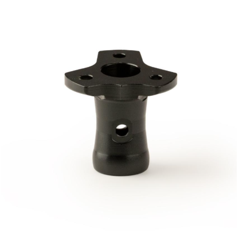 Stūres rumba 10° leņķī, - Steering wheel hub 10° angled - Aluminium - Kartingu Rezerves Daļas - Black