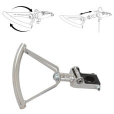 Sajūga rokturis, Ø20 mm - Clutch handle Ø 20 mm - Kartingu Rezerves Daļas
